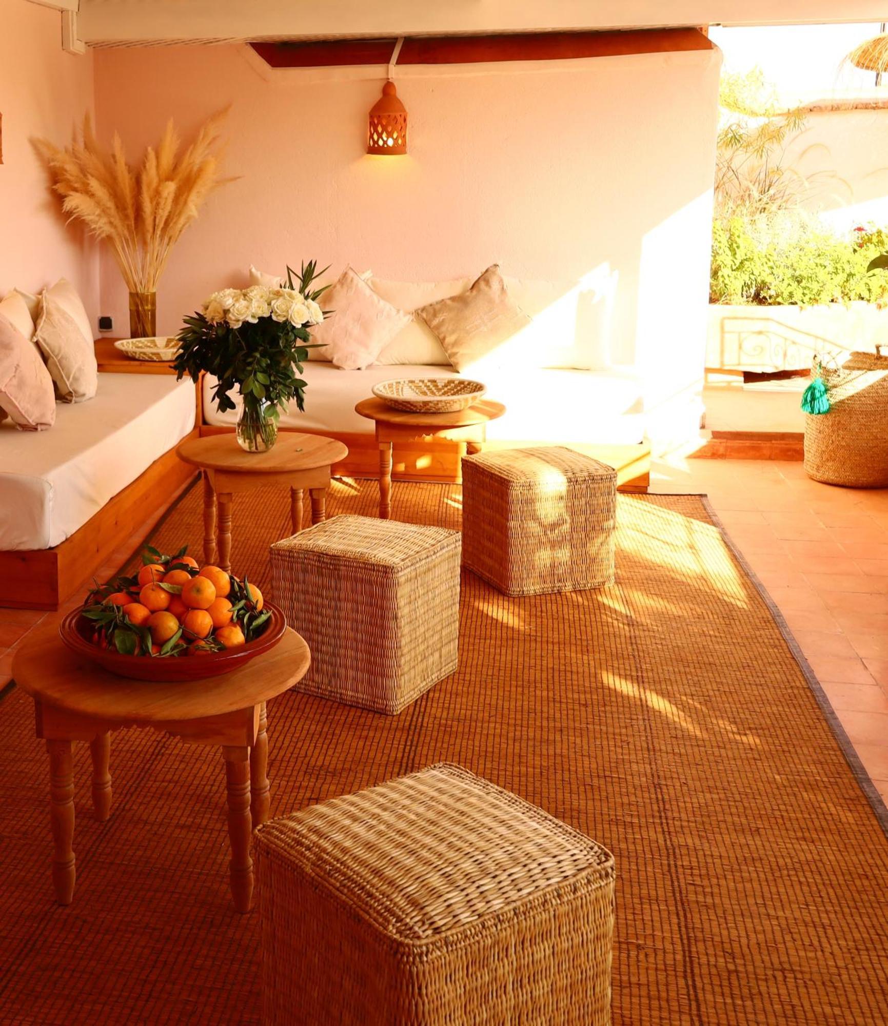 Riad Prive Sadaka Bassin Rooftop Marrakesh Exterior photo
