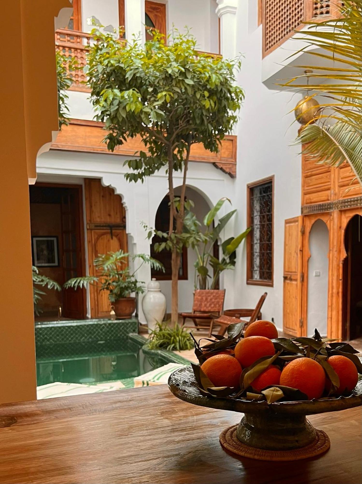 Riad Prive Sadaka Bassin Rooftop Marrakesh Exterior photo