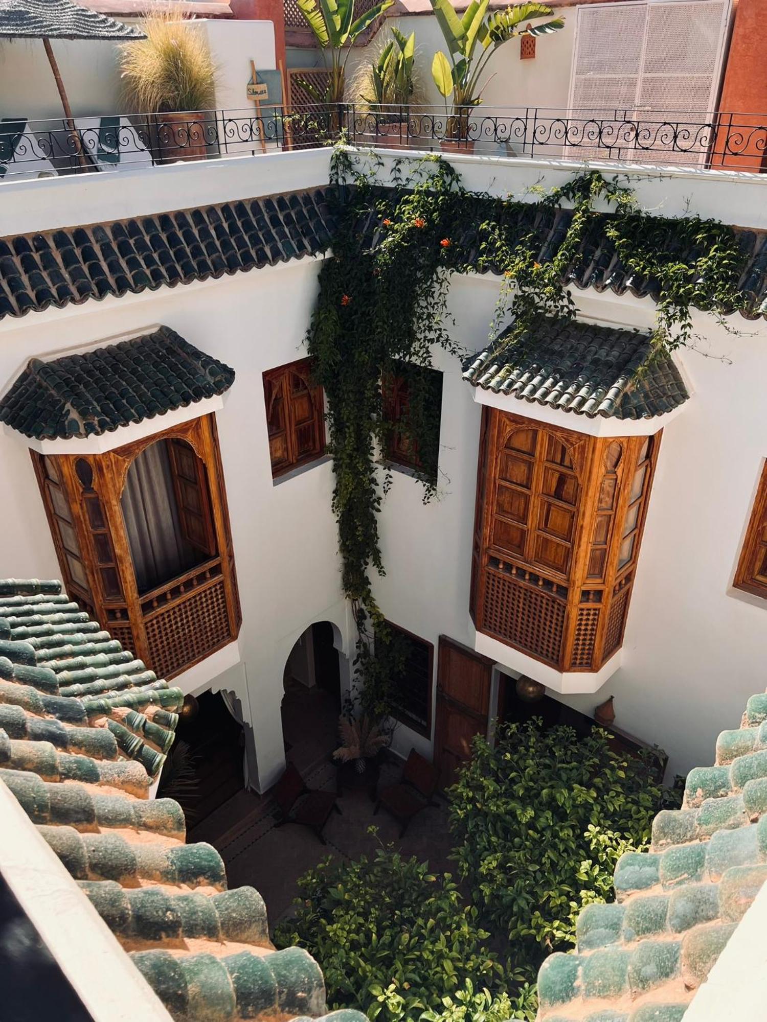 Riad Prive Sadaka Bassin Rooftop Marrakesh Exterior photo